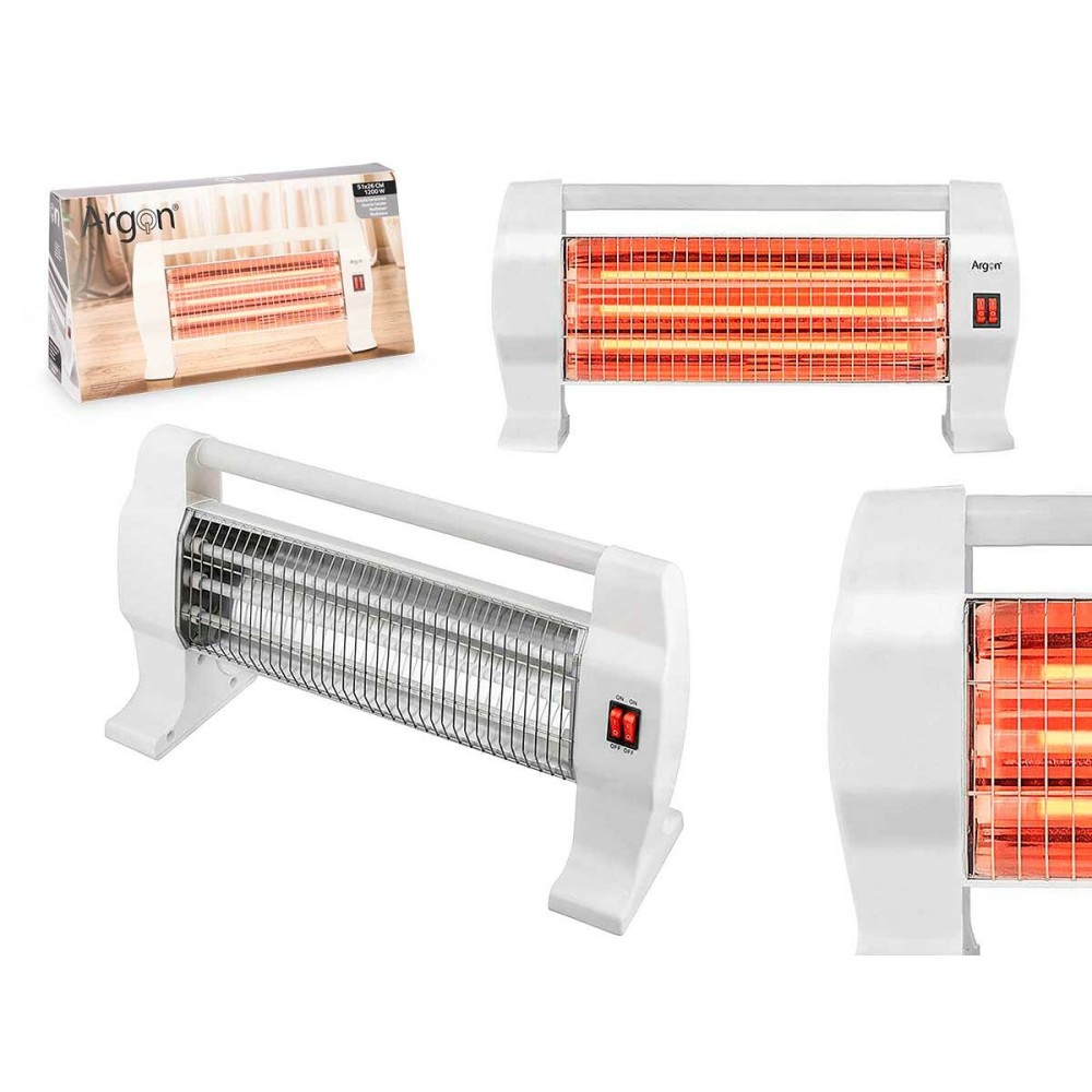 Elektro-Halogenheizer Argon W-HH1231 Weiß 1200 W (8 Stück)