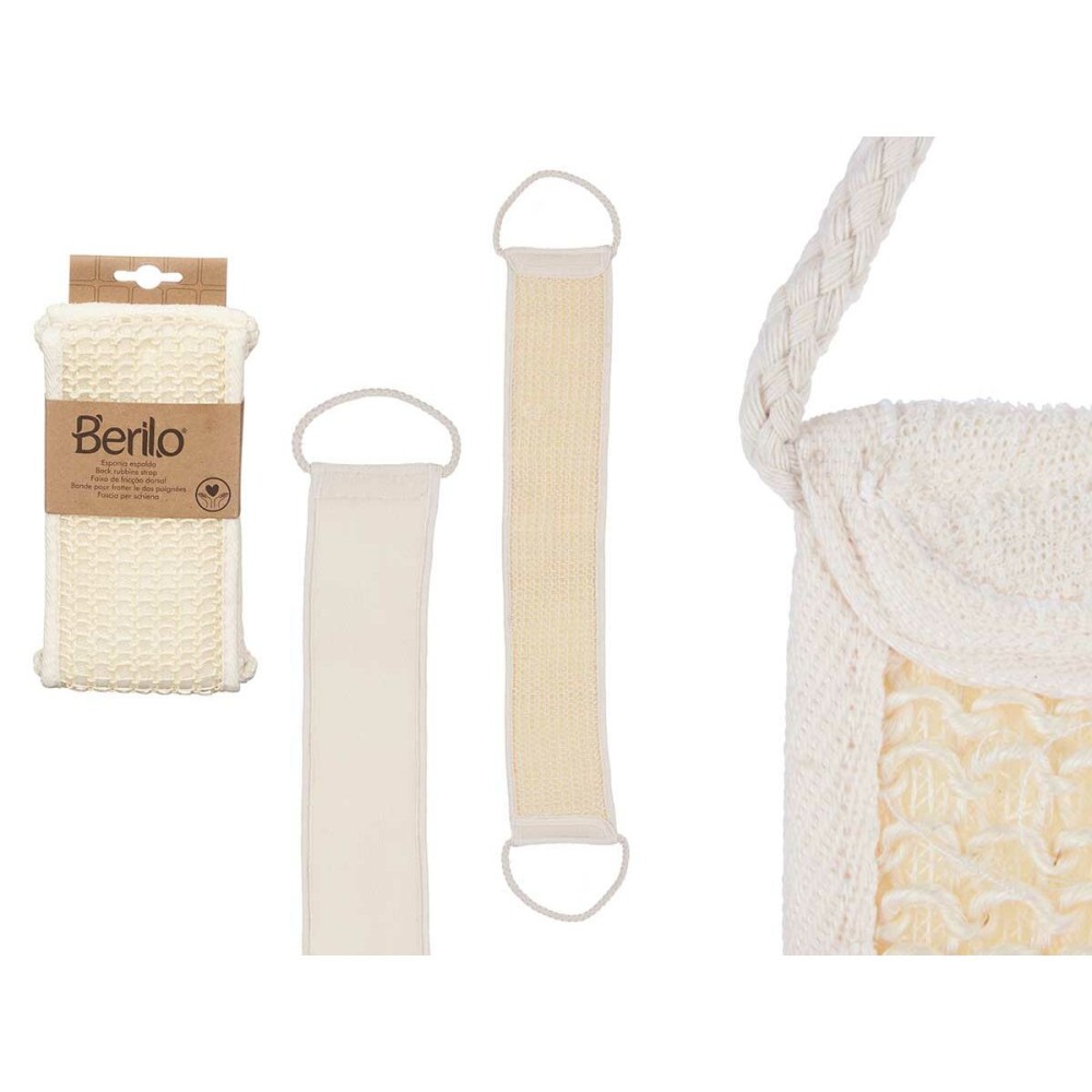 Massageschwamm Berilo B7083-16 Weiß (12 Stück)