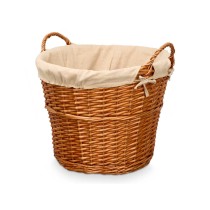 Korb Kipit HX31037 natürlich Polyester korb Stoff 50 % Baumwolle (6 Stück)