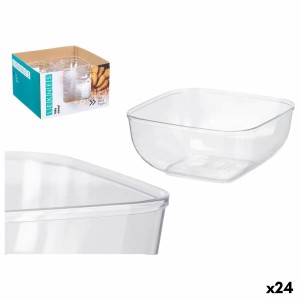 Set of bowls Leknes CK80688 Transparent Plastic 800 ml 15,3 x 7 x 15,3 cm (24 Units)