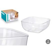 Schalenset Leknes CK80688 Durchsichtig Kunststoff 800 ml 15,3 x 7 x 15,3 cm (24 Stück)