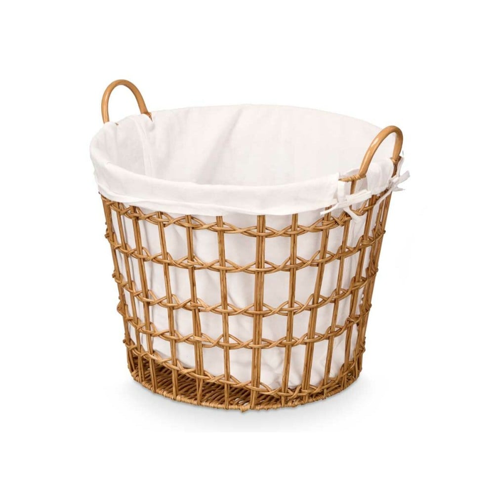 Basket Kipit HX30561 Natural Polyester Cloth polypropylene Iron Plastic 50 % cotton (6 Units)