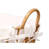 Basket Kipit HX30561 Natural Polyester Cloth polypropylene Iron Plastic 50 % cotton (6 Units)