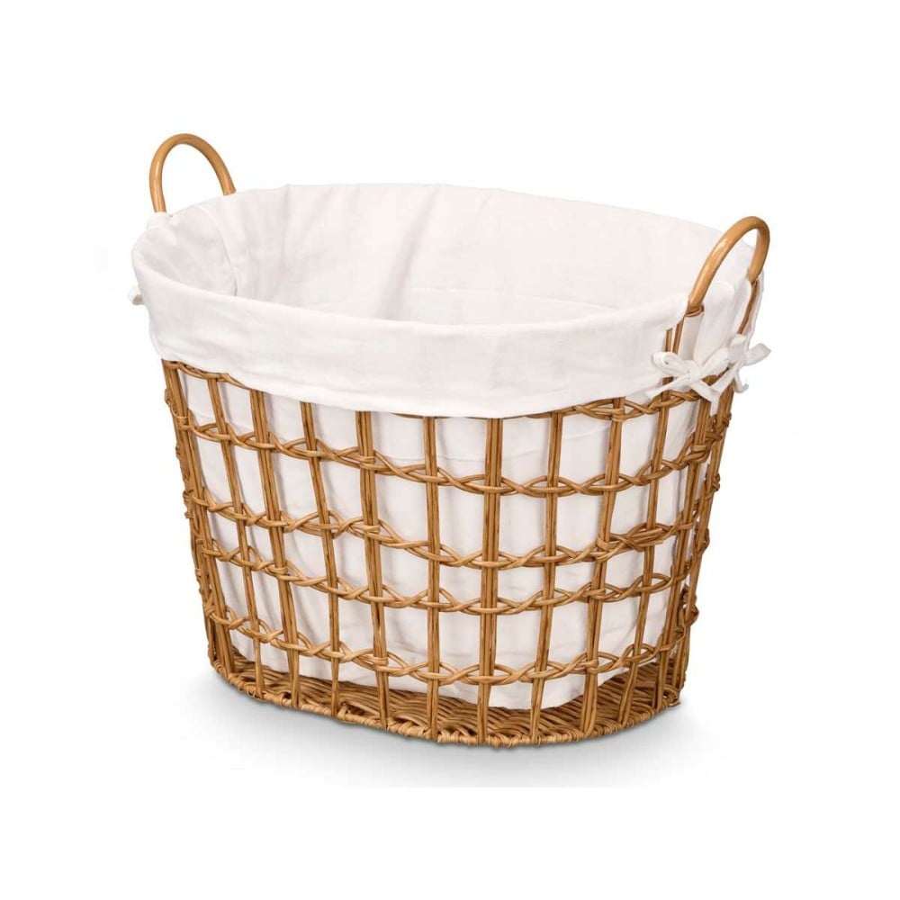 Korb Kipit HX30564 natürlich Polyester Stoff Polypropylen Eisen Kunststoff 50 % Baumwolle (6 Stück)