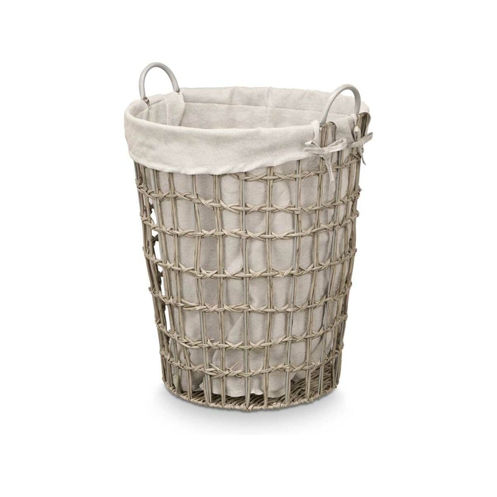 Panier Kipit HX30550 Gris Polyester Tissu polypropylène Fer Plastique 50 % coton (6 Unités)