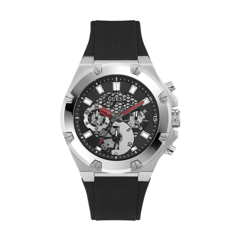 Montre Homme Guess GW0334G1 Noir (Ø 46 mm)