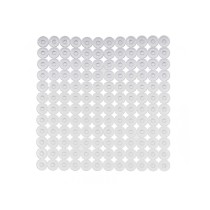 Non-slip Shower Mat Transparent PVC 54 x 54 x 1 cm (6 Units)