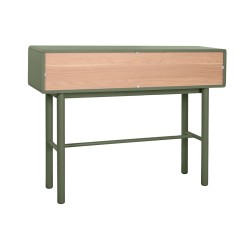 Console Home ESPRIT Vert Polyuréthane Bois MDF 120 x 35 x 90 cm