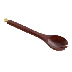 Kitchen utensils Home ESPRIT Aluminium Acacia 32 x 8 x 2 cm