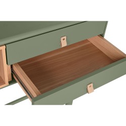 Console Home ESPRIT Vert Polyuréthane Bois MDF 120 x 35 x 90 cm