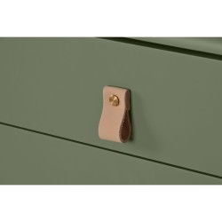 Console Home ESPRIT Vert Polyuréthane Bois MDF 120 x 35 x 90 cm