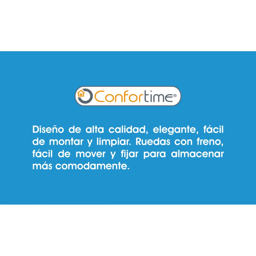 Coat Stand with Wheels Confortime (3 Units)