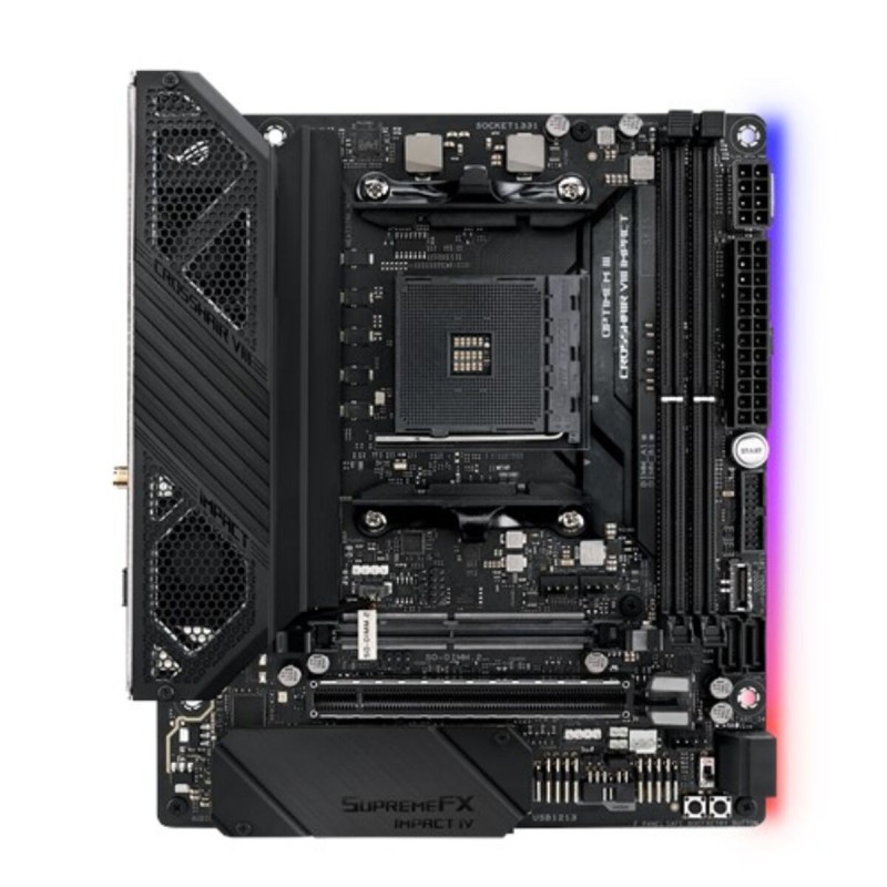 Carte Mère Asus ROG CROSSHAIR VIII IMPACT X570 AMD X570 AMD AM4