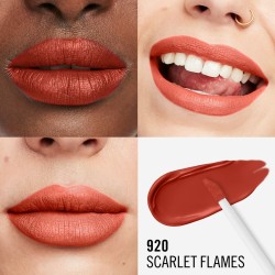 Rouge à lèvres liquide Rimmel London Lasting Mega Matte Nº 920 Scarlet Flames 7,4 ml