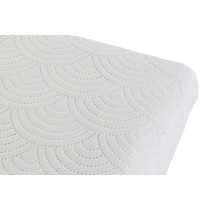 Couvre-lit DKD Home Decor Blanc Lit king size 270 x 270 x 1 cm