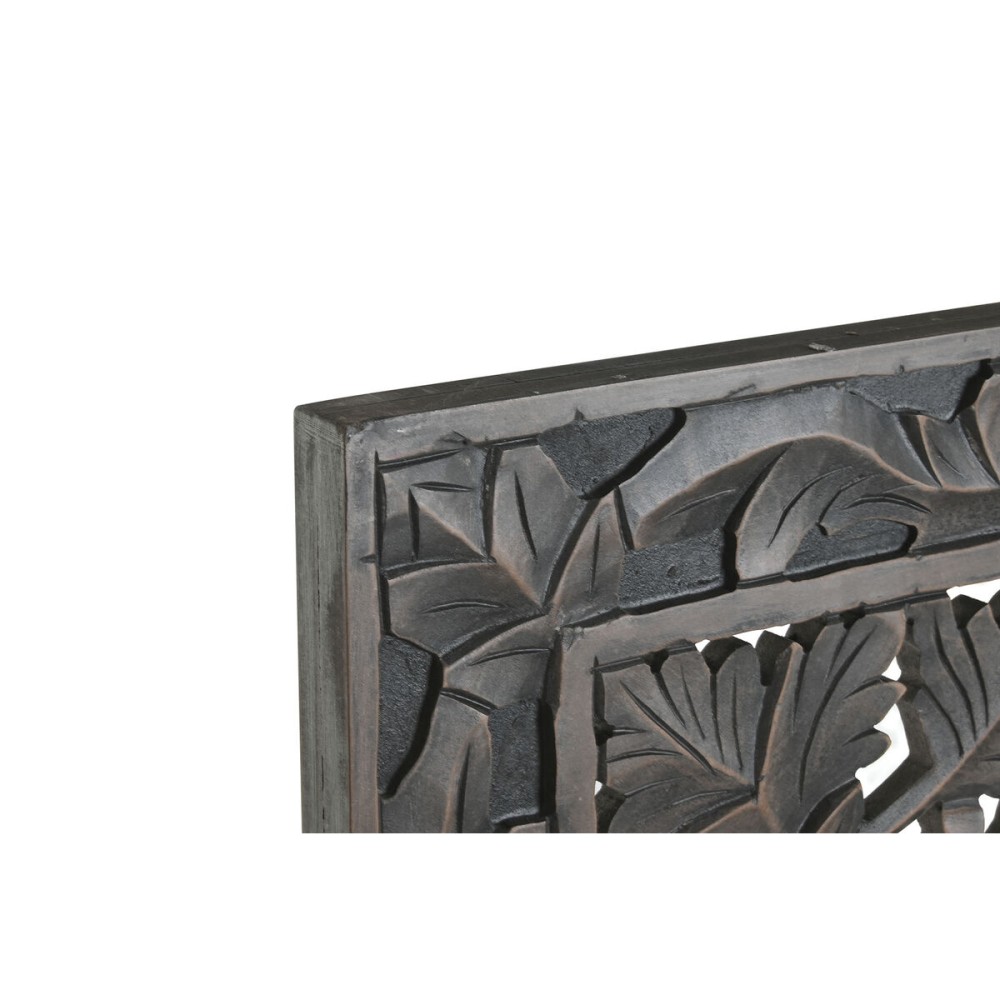 Kopfende des Betts Home ESPRIT Dunkelgrau 180 x 3,5 x 180 cm