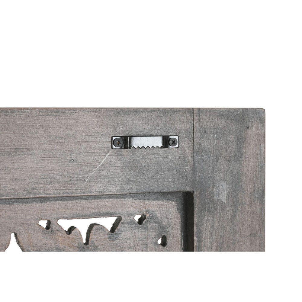 Kopfende des Betts Home ESPRIT Dunkelgrau 180 x 3,5 x 180 cm