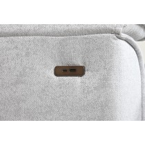 Schlafsofa Home ESPRIT Hellgrau Moderne 220 x 153 x 88 cm