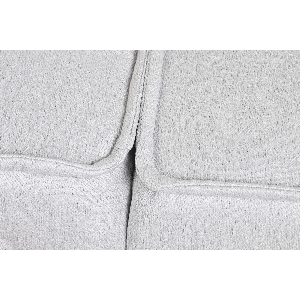 Schlafsofa Home ESPRIT Hellgrau Moderne 220 x 153 x 88 cm