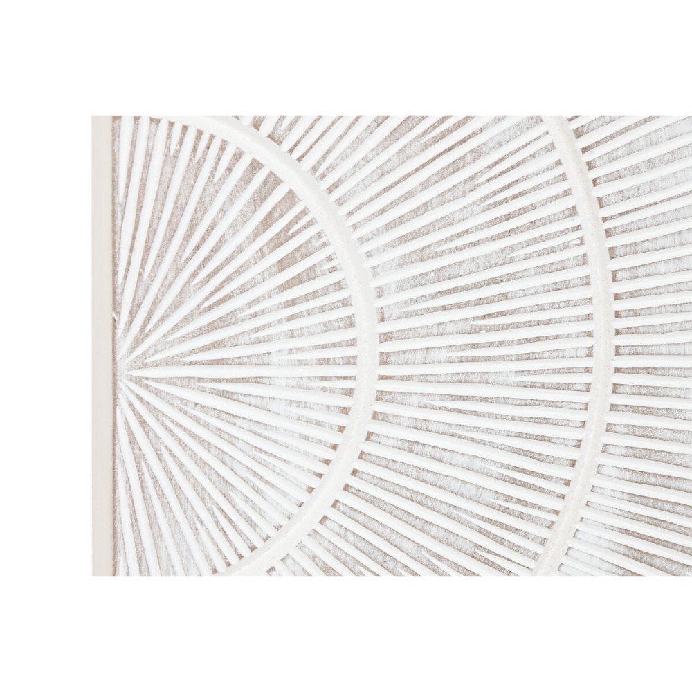 Kopfende des Betts Home ESPRIT Weiß 180 x 3,5 x 90 cm