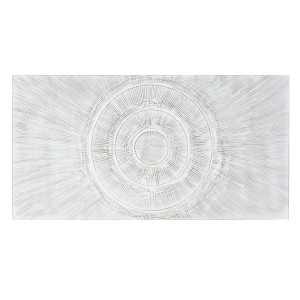 Kopfende des Betts Home ESPRIT Weiß 160 x 3 x 80 cm