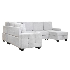 Schlafsofa Home ESPRIT Moderne 307 x 242 x 86 cm