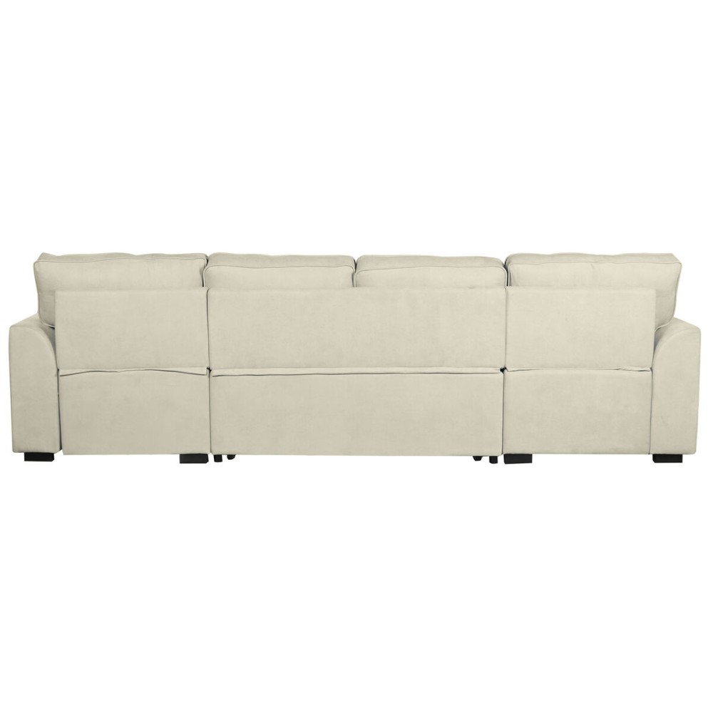 Sofabed Home ESPRIT Sand Modern 298 x 154 x 92 cm