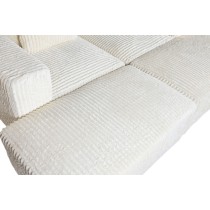 Sofa Home ESPRIT Creme Scandi 220 x 158 x 91 cm