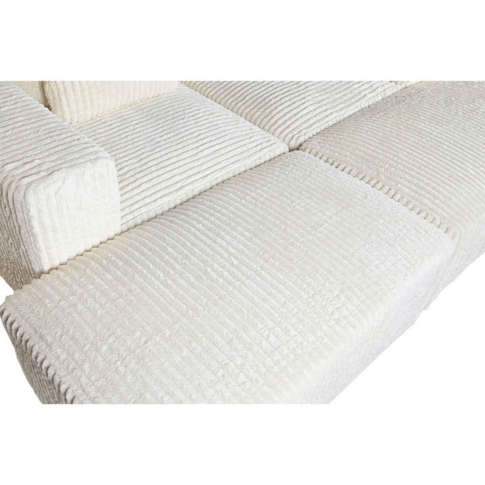 Sofa Home ESPRIT Creme Scandi 220 x 158 x 91 cm