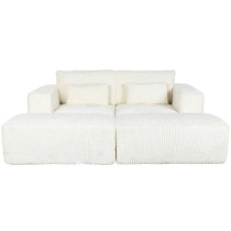 Sofa Home ESPRIT Creme Scandi 220 x 158 x 91 cm