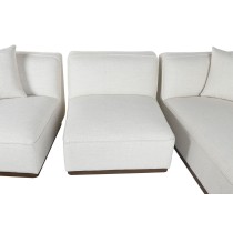 Sofa Home ESPRIT Cream Scandi 279 x 171 x 72 cm