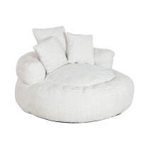 Armchair Home ESPRIT White 104 x 104 x 50 cm