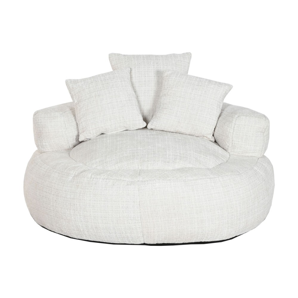 Armchair Home ESPRIT White 104 x 104 x 50 cm