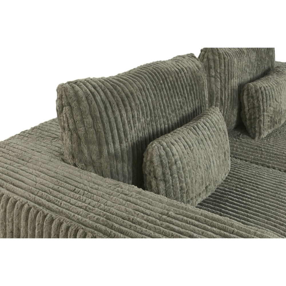 Sofa Home ESPRIT grün Scandi 220 x 158 x 91 cm