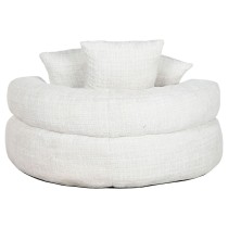 Armchair Home ESPRIT White 104 x 104 x 50 cm