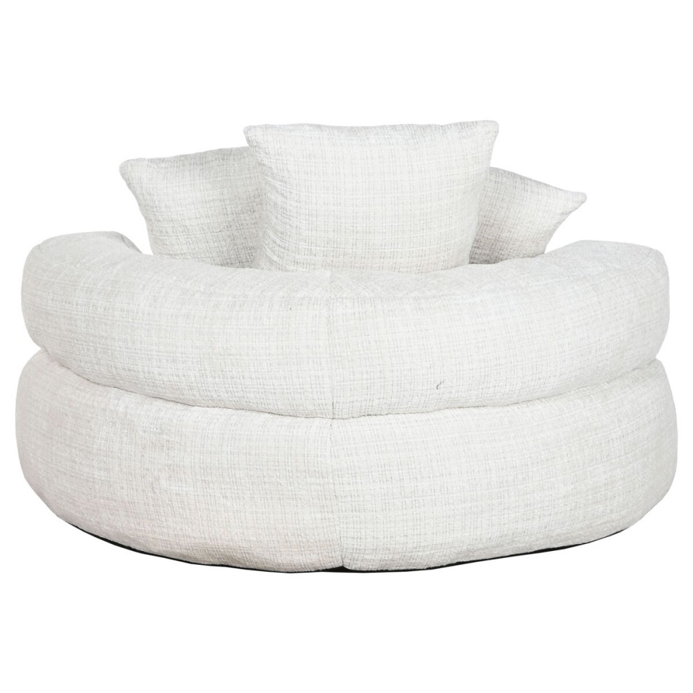 Armchair Home ESPRIT White 104 x 104 x 50 cm
