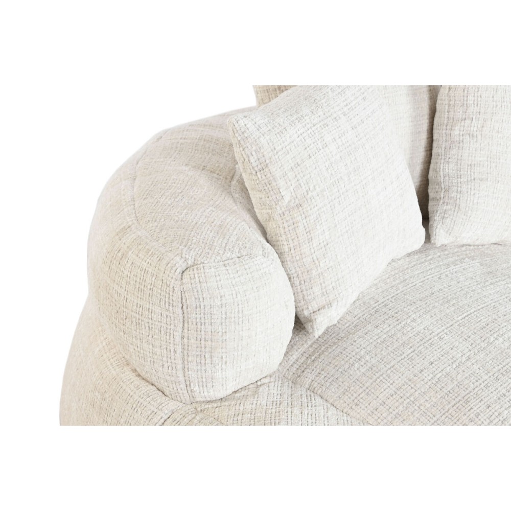 Armchair Home ESPRIT White 104 x 104 x 50 cm