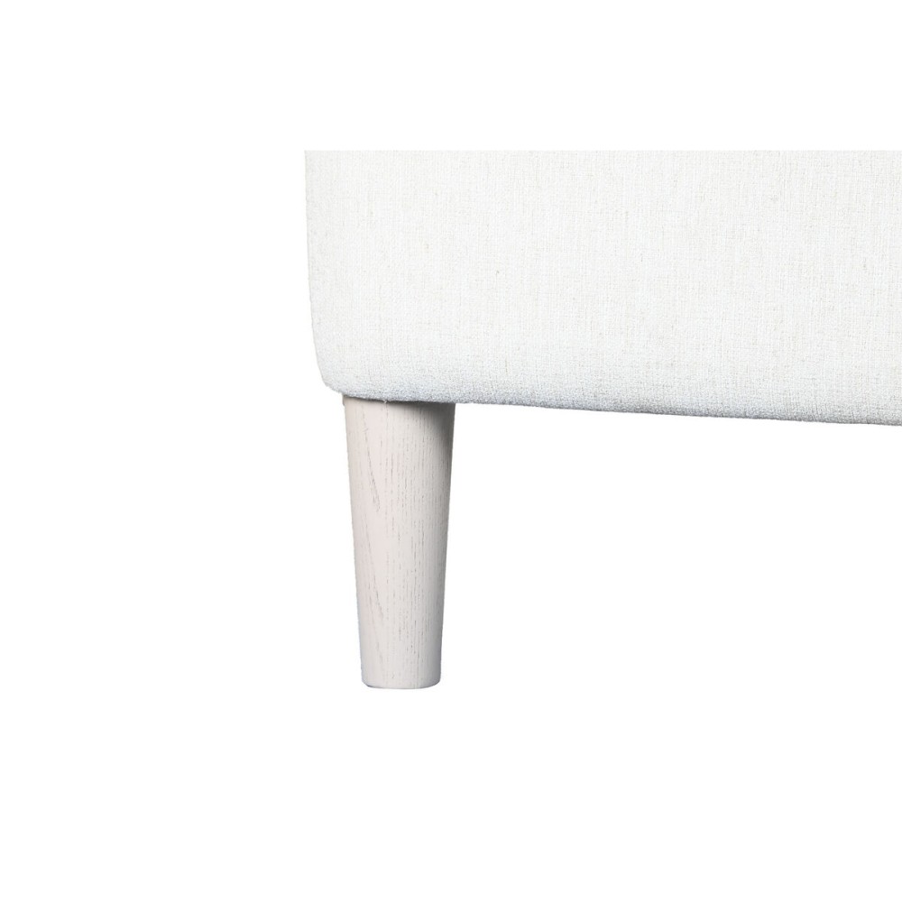 Bett Home ESPRIT Hellgrau 196 x 223 x 135 cm