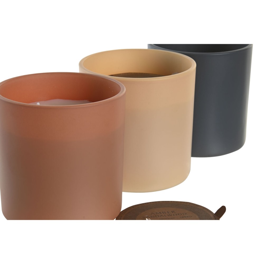 Scented Candle DKD Home Decor Tropical 270 g (3 Units)
