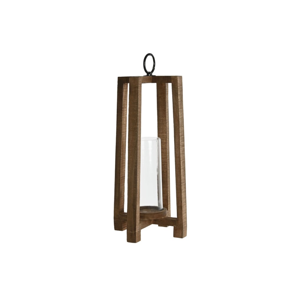 Kerzenschale Home ESPRIT natürlich Kristall Mango-Holz 27 x 27 x 54 cm