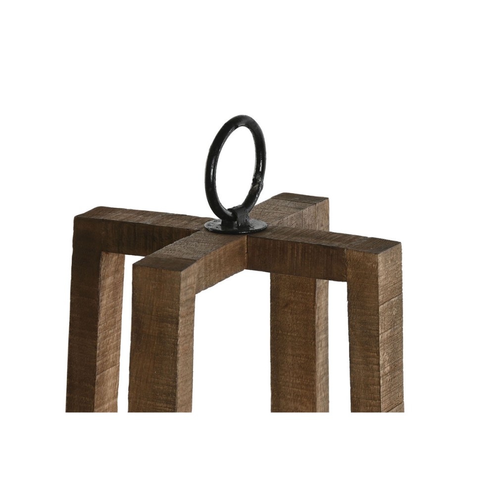 Kerzenschale Home ESPRIT natürlich Kristall Mango-Holz 27 x 27 x 54 cm