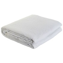 Steppdecke DKD Home Decor Weiß King size 270 x 270 x 1 cm