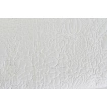 Steppdecke DKD Home Decor Weiß King size 270 x 270 x 1 cm