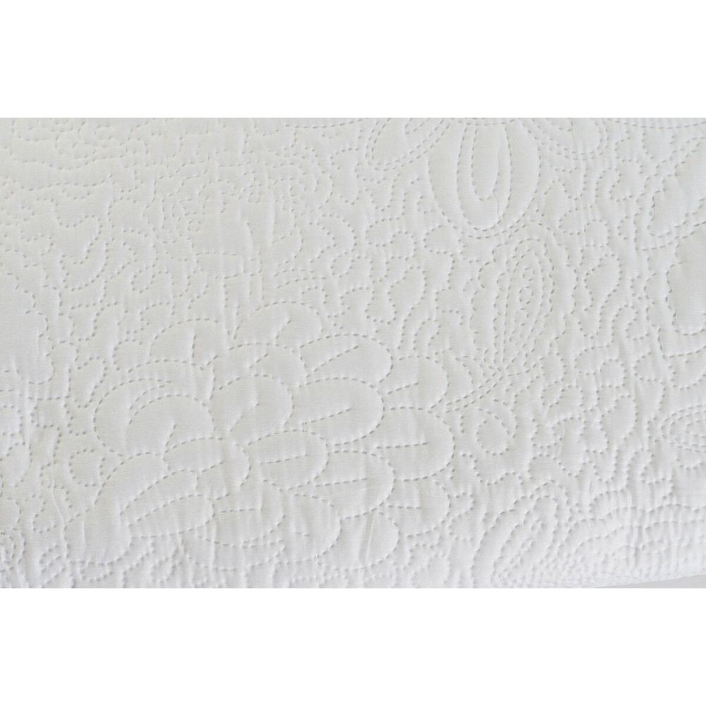 Steppdecke DKD Home Decor Weiß King size 270 x 270 x 1 cm