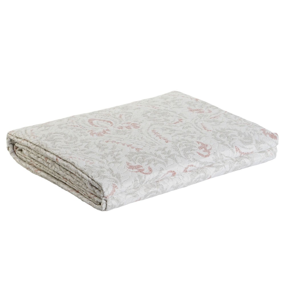 Steppdecke DKD Home Decor Braun Beige Einzelmatratze 180 x 260 x 1 cm