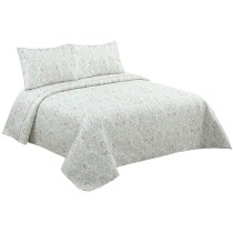 Steppdecke DKD Home Decor Weiß Double size 240 x 260 x 1 cm