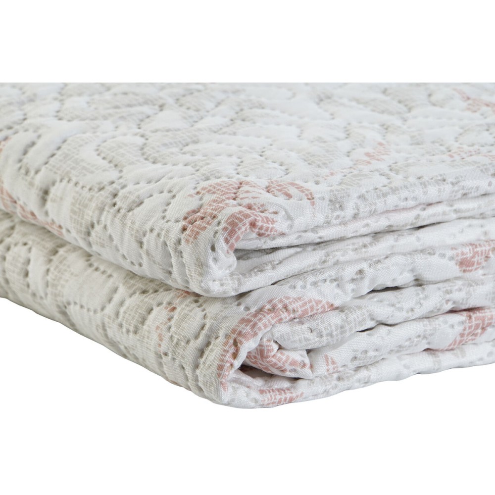 Steppdecke DKD Home Decor Braun Beige Einzelmatratze 180 x 260 x 1 cm