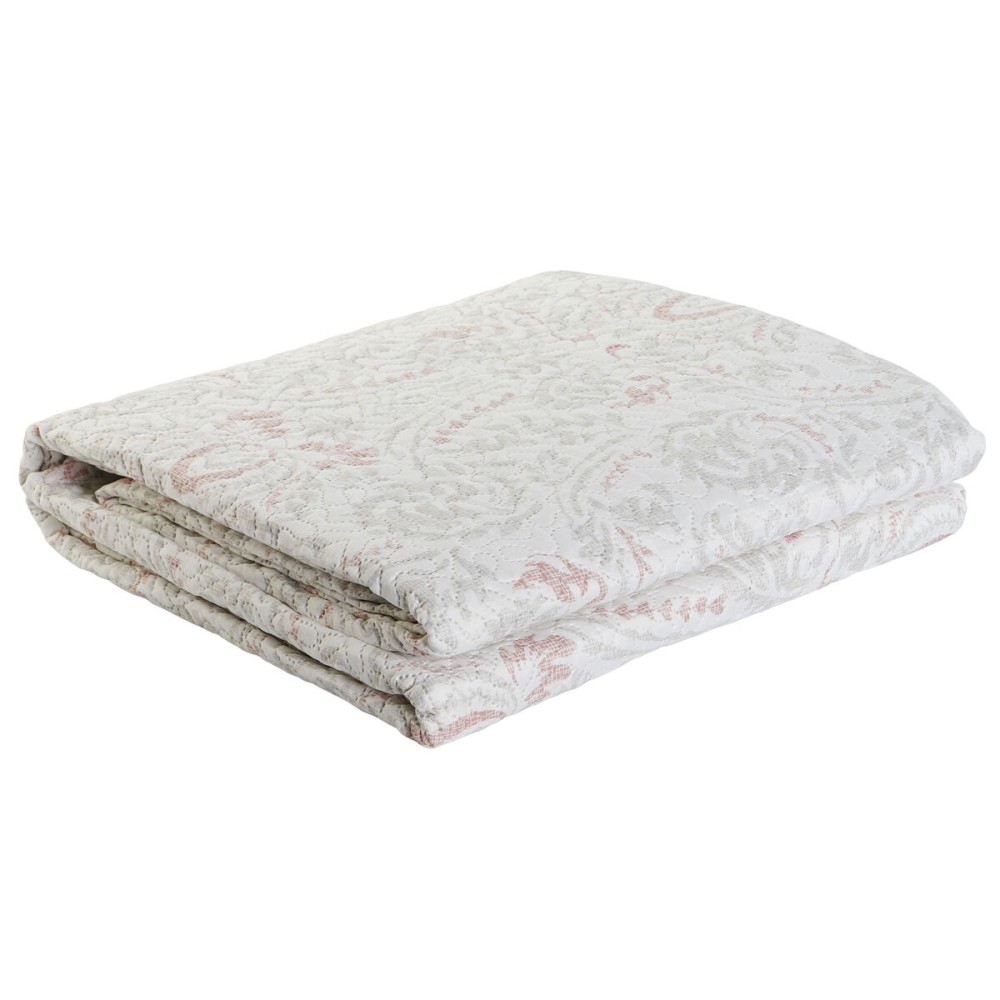 Steppdecke DKD Home Decor Braun Beige King size 270 x 270 x 1 cm