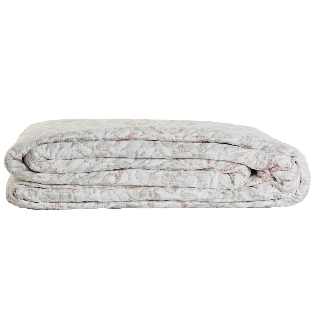 Steppdecke DKD Home Decor Braun Beige King size 270 x 270 x 1 cm