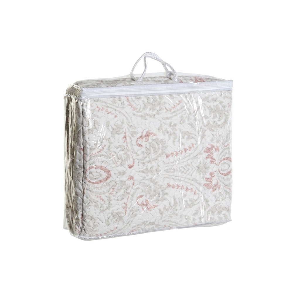 Steppdecke DKD Home Decor Braun Beige King size 270 x 270 x 1 cm